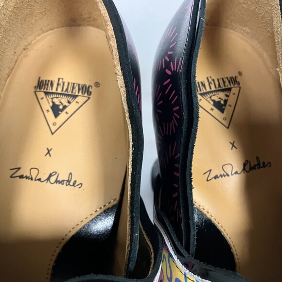 *NEW* 2022 Mini WIGGLE ZAZA FLUEVOG x ZANDRA RHODES, Size 9. HOT! - Picture 6 of 12